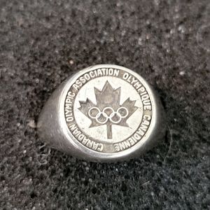 Sterling Silver Olympic Association Ring
